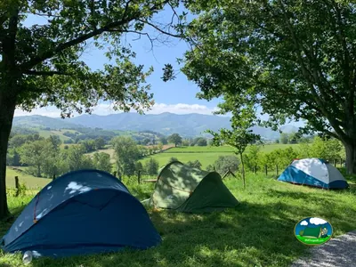 tiendas de campaña con vistas