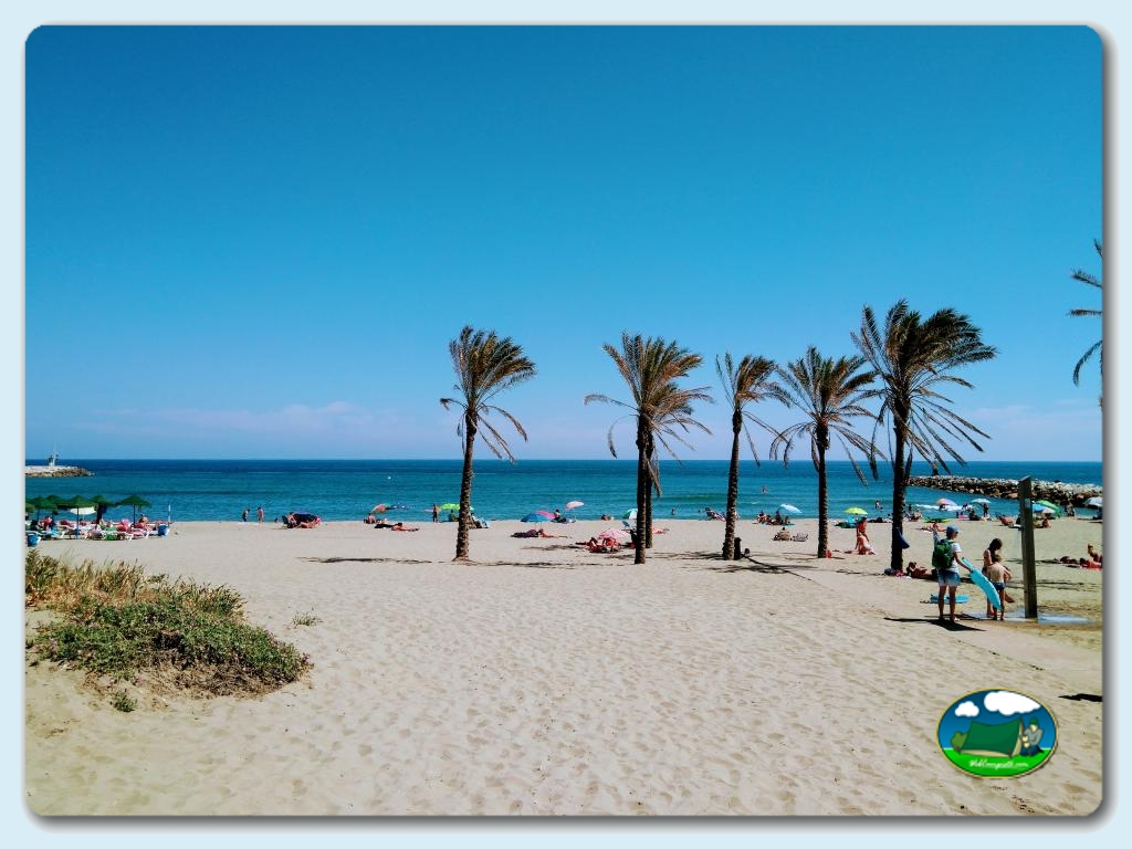 Camping Cabopino foto de Playa