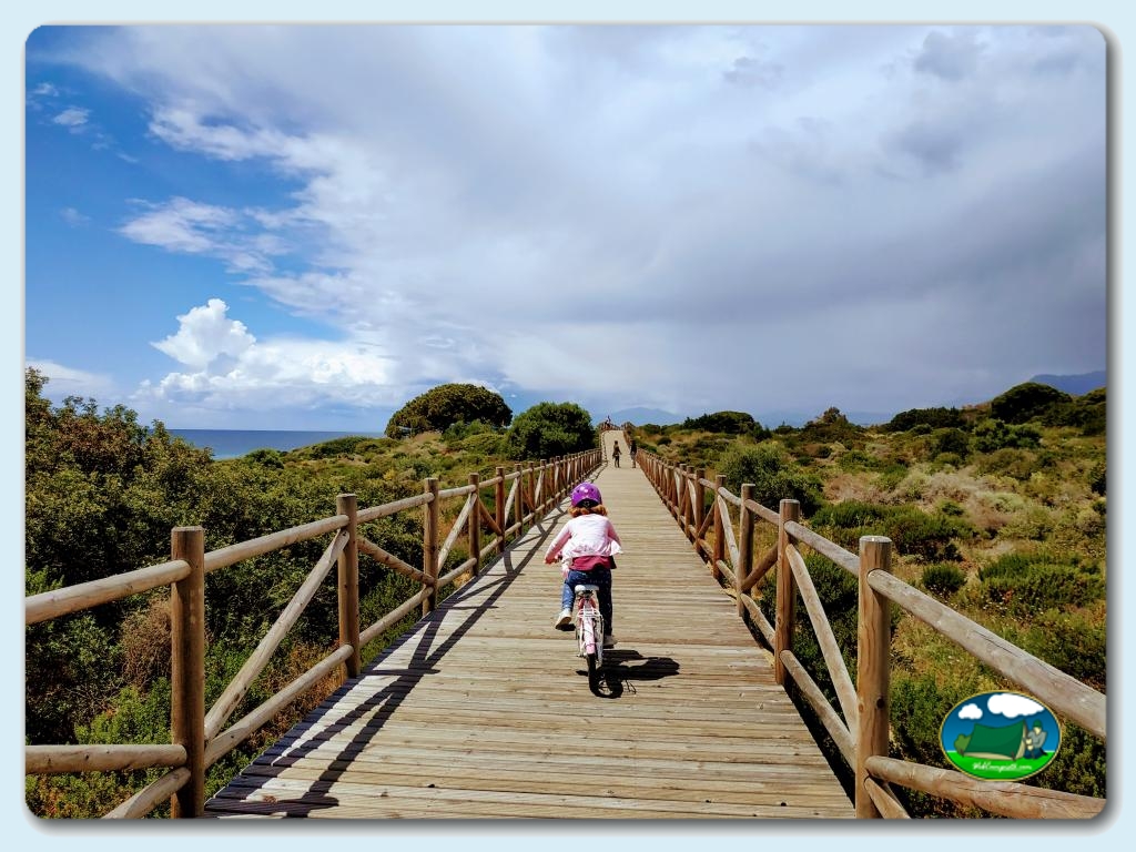 Camping Cabopino foto de Playa