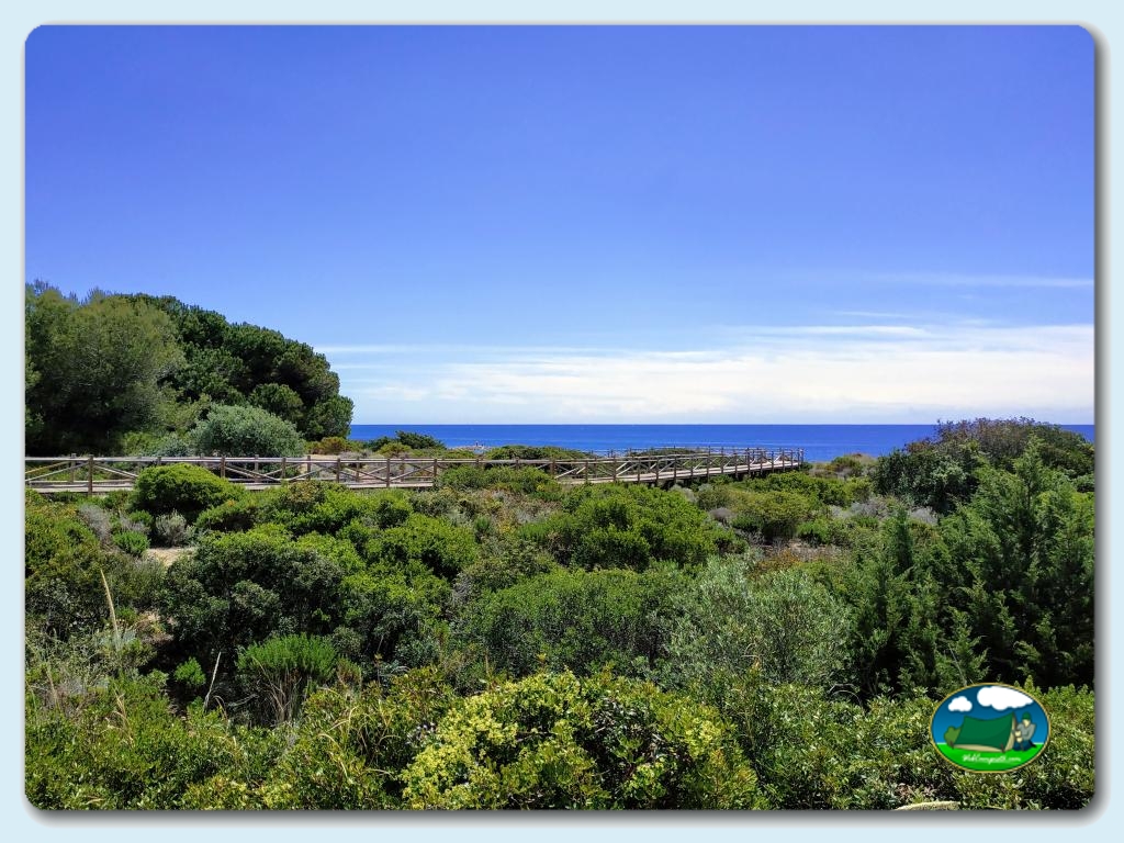 Camping Cabopino foto de Playa