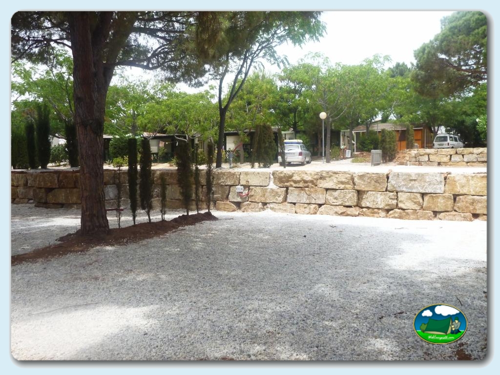 Camping Cabopino foto de PARCELAS DE SOMBRA O MEDIA SOMBRA