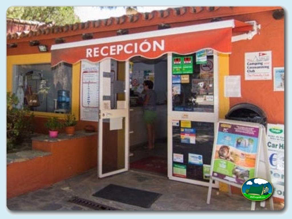 Camping Cabopino foto de Entrada y Recepci&oacute;n&nbsp;