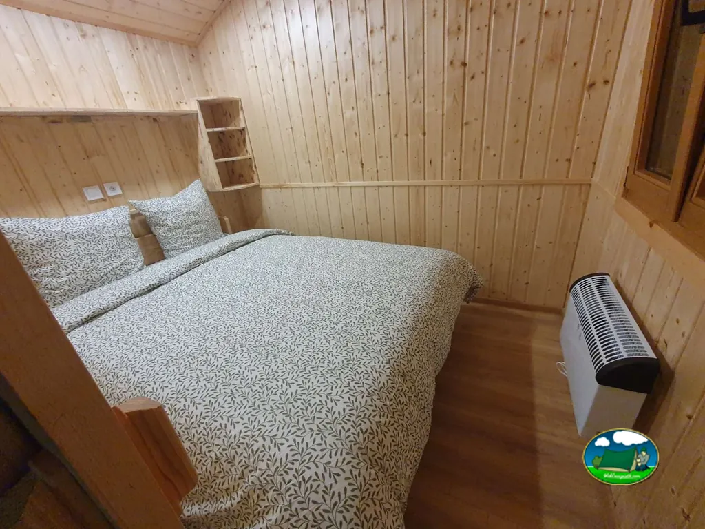dormitorio de cabaña