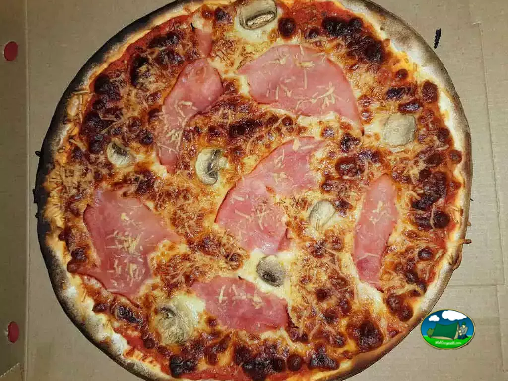 Pizza del restaurante