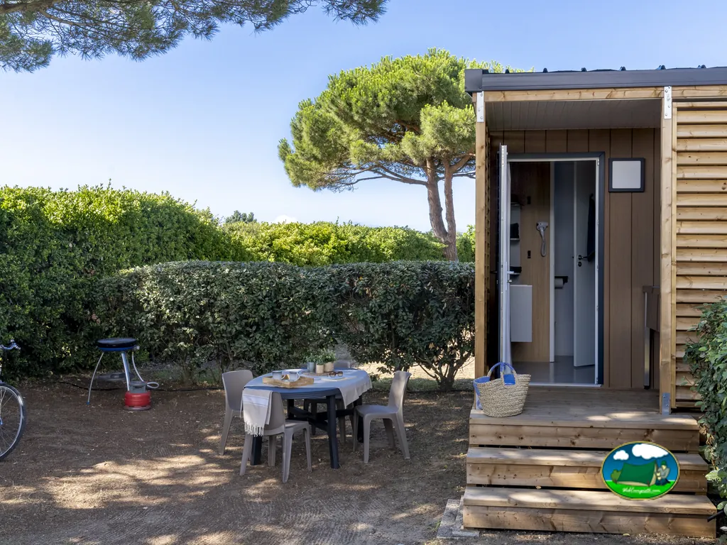 bungalow con terraza