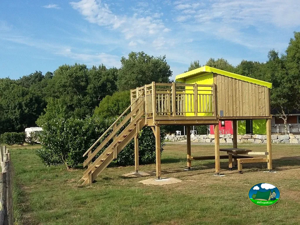 Parque infantil de madera