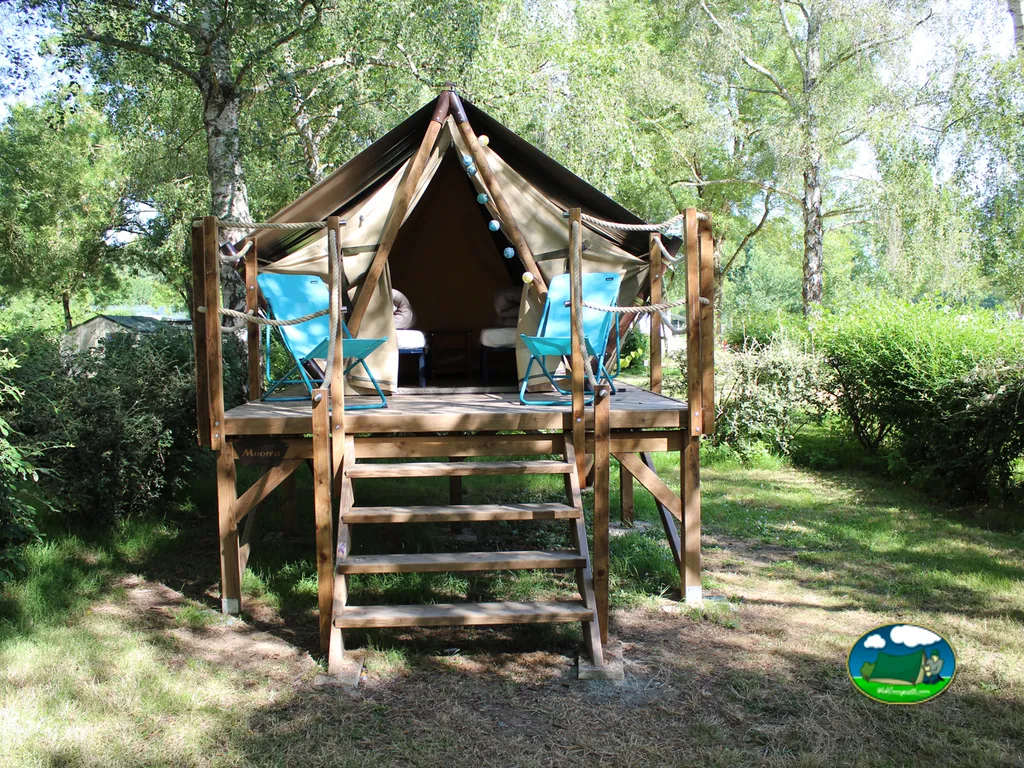 glamping entre árboles