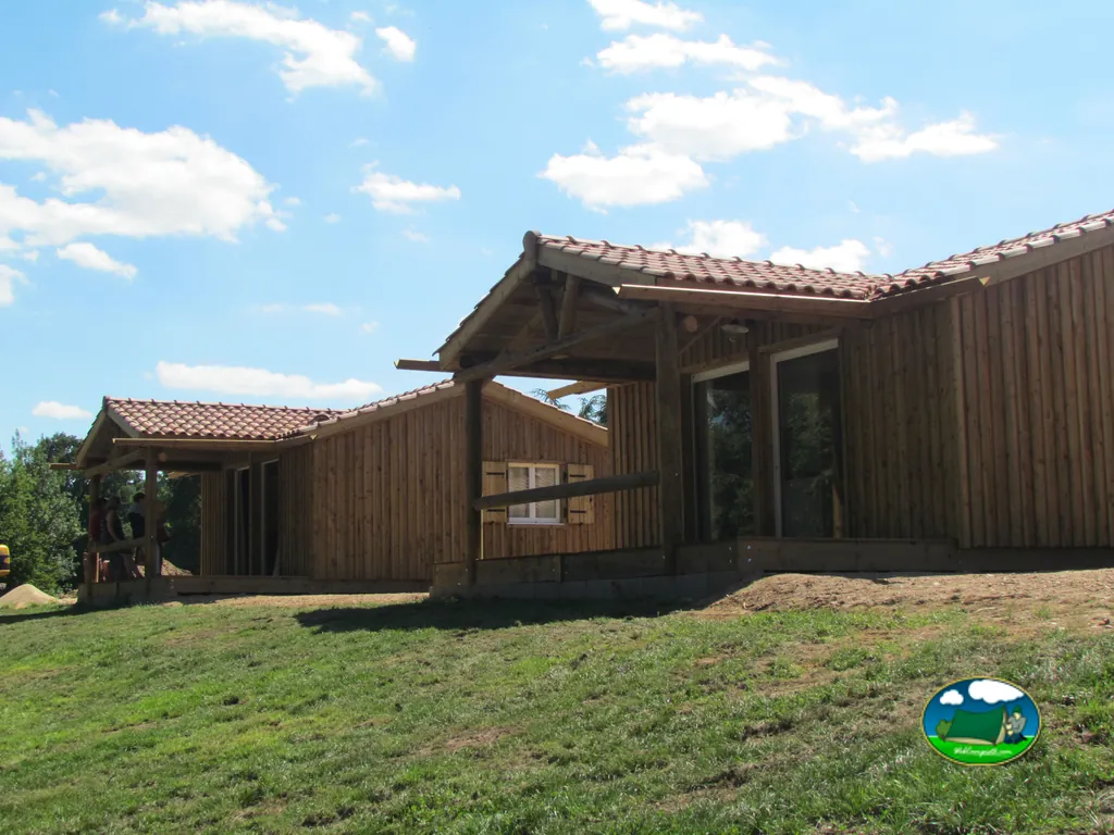 edificio de madera