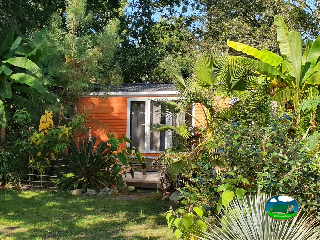 Bungalow entre palmeras