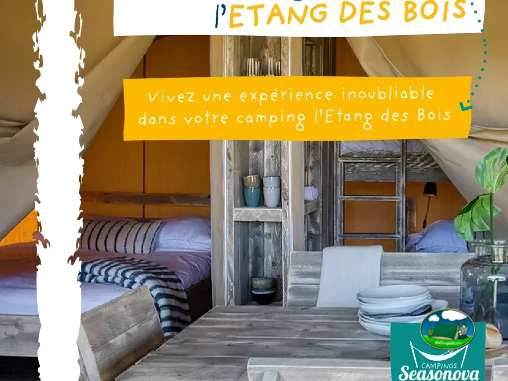 glamping con camas
