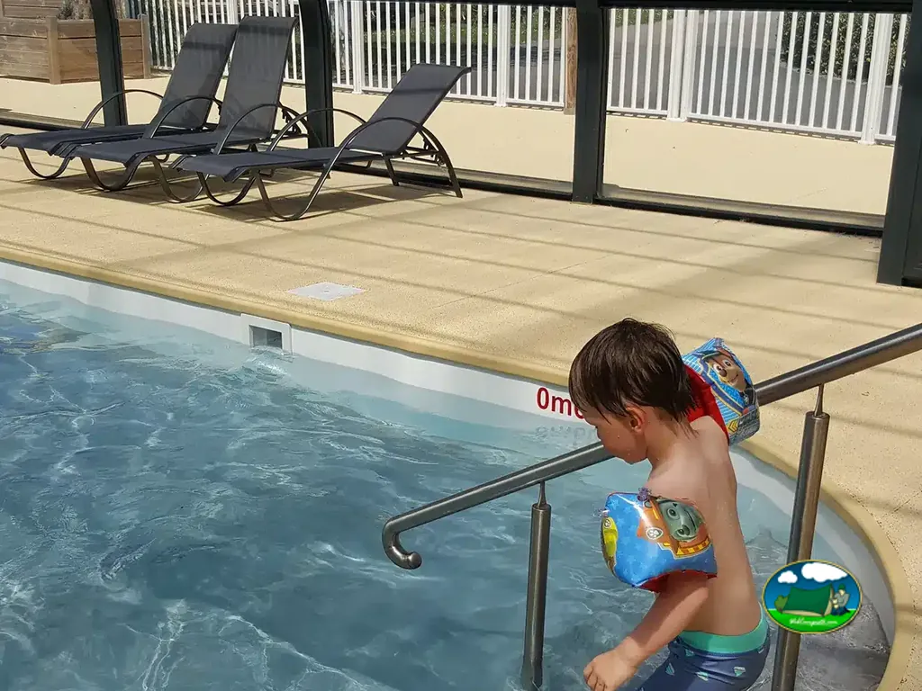 Piscina climatizada cubierta