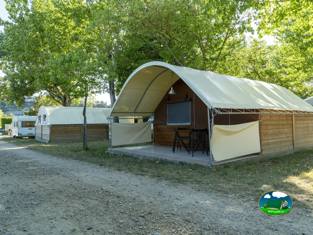 glamping entre árboles