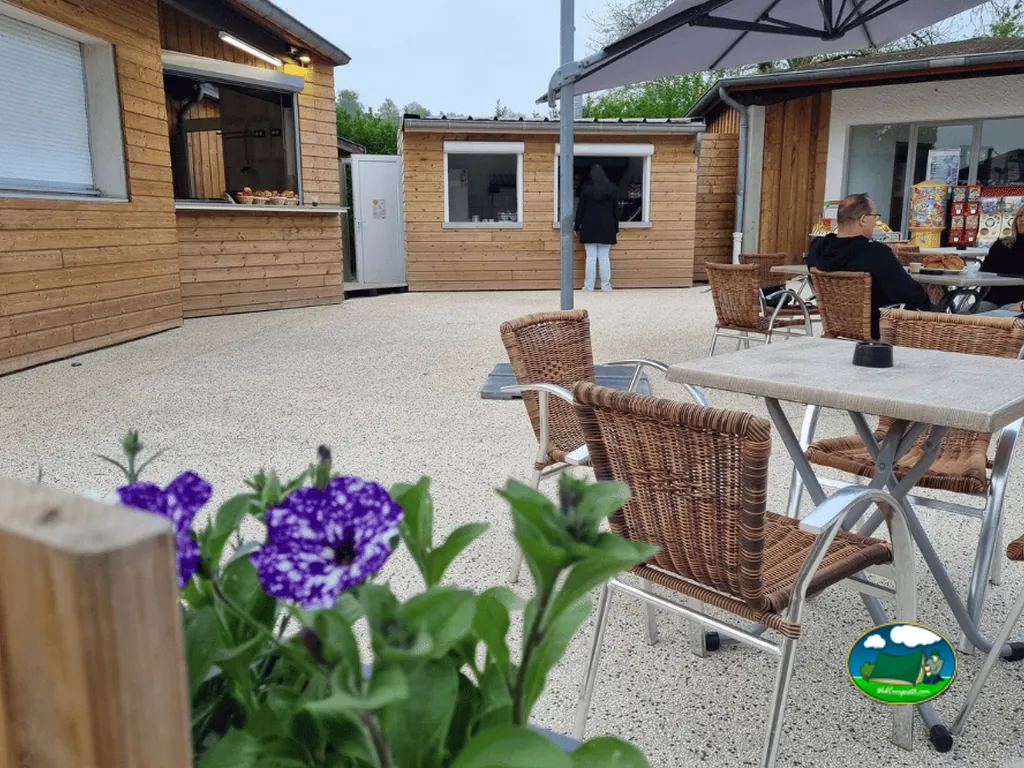 terraza de cafetería
