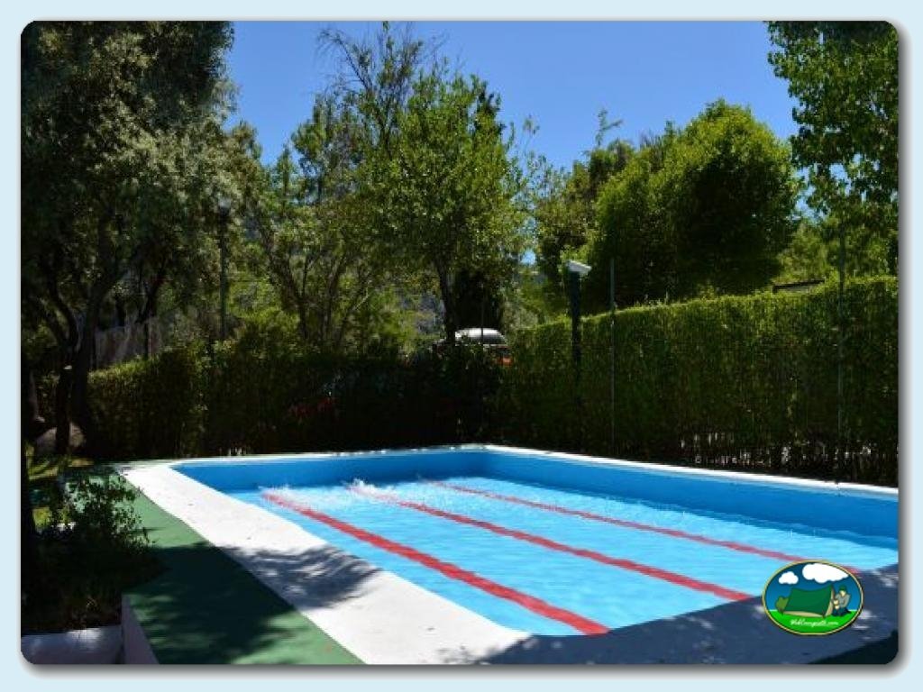 Camping Las Lomas foto de Piscina
