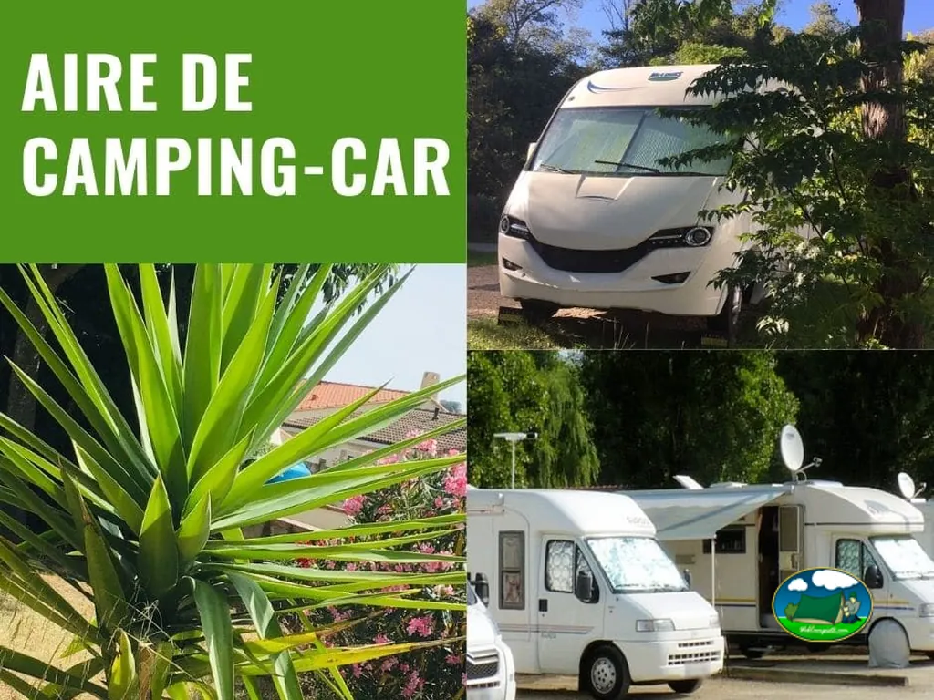 autocaravanas en parcela