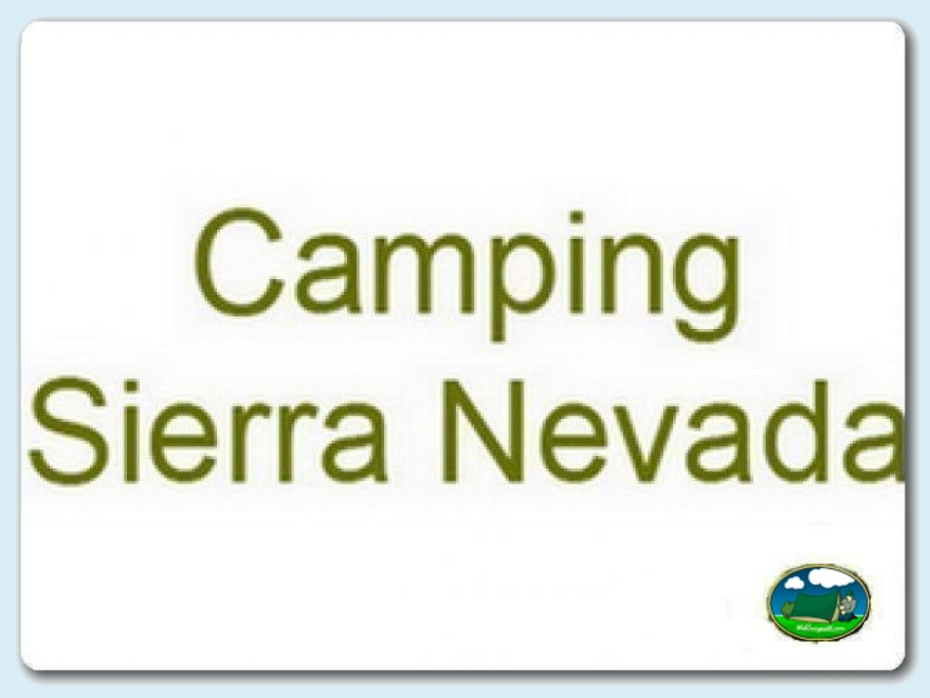 Camping Sierra Nevada en Granada