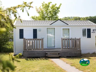 mobil home con terraza