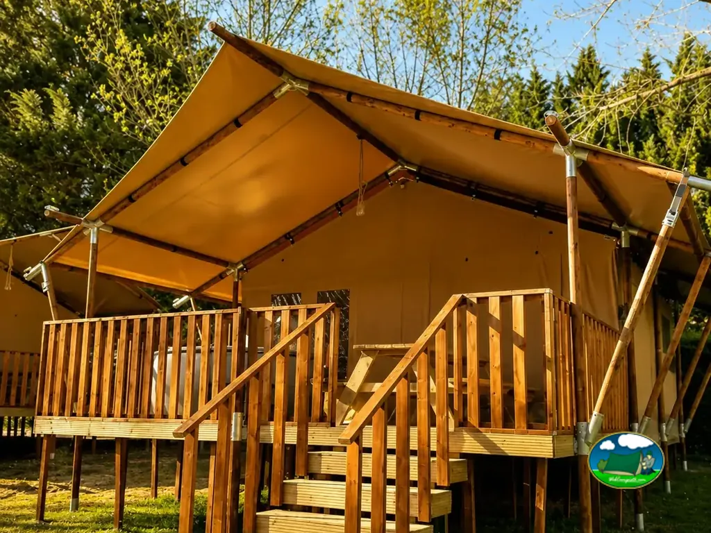 glamping entre árboles