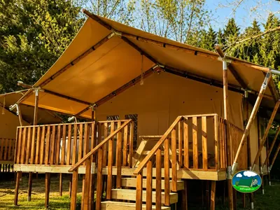 glamping entre árboles