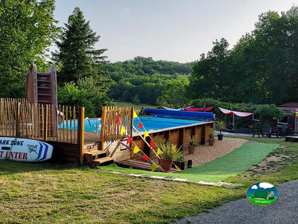 Parque acuático infantil