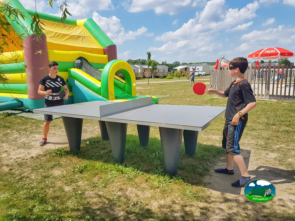 partida de ping pong