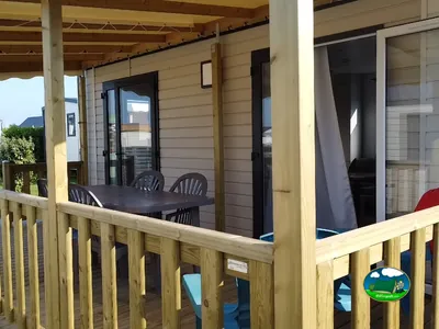 casa móvil con terraza