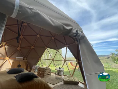 Glamping con a la montaña