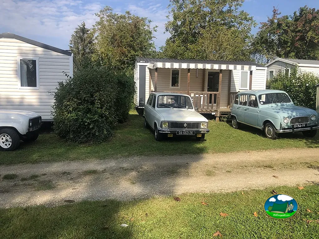 casas móviles con coches