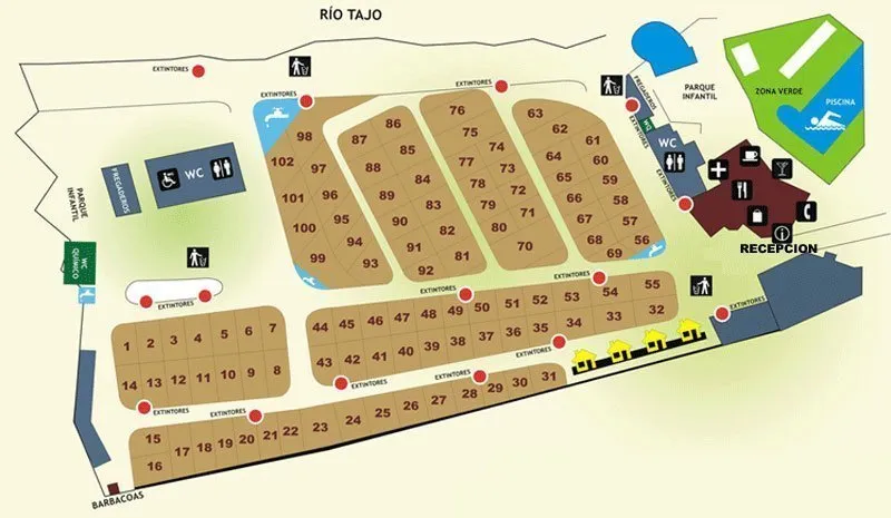 Camping el Greco en (Toledo a Puebla de Montalban), Toledo