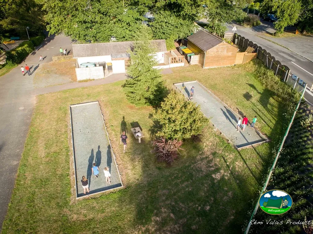 Pista de petanca del Camping Saint-Clair (Cosy Loisirs), GUENROUET (Loira Atlántico)