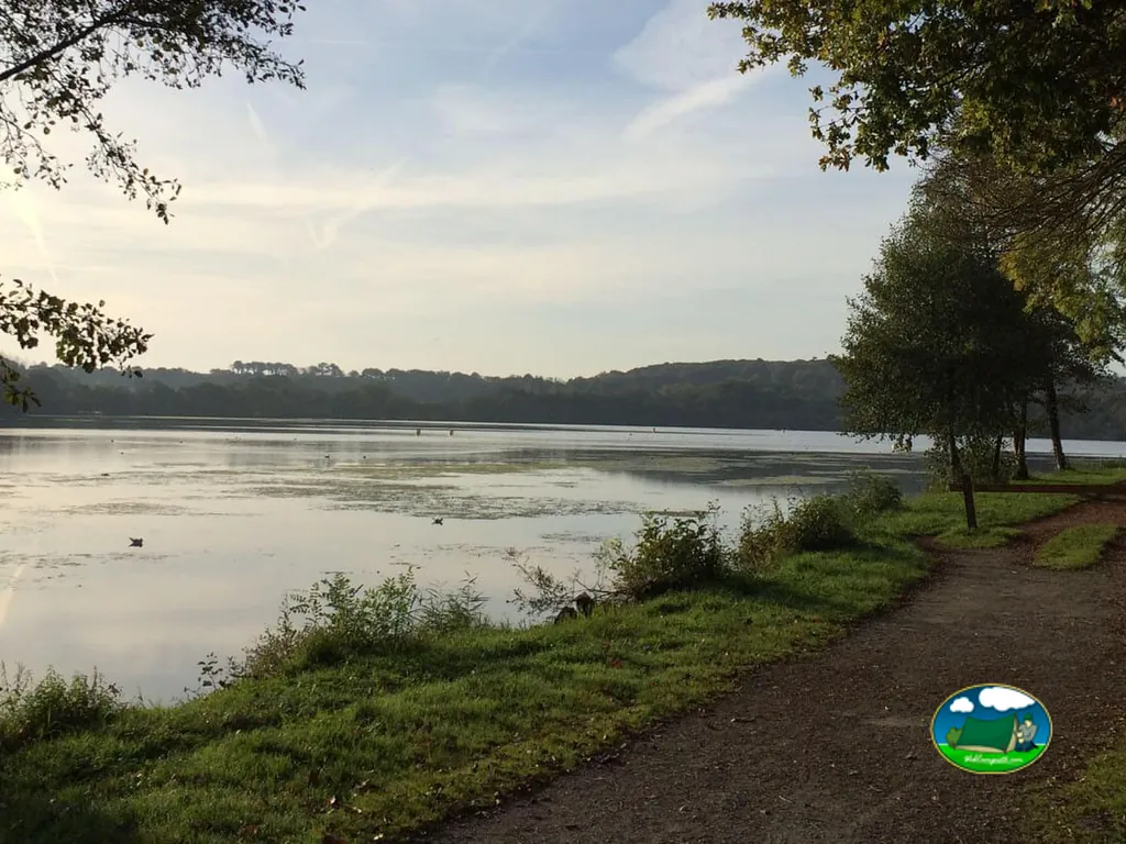 Lago junto al del Camping du Lac, BAIN-DE-BRETAGNE (Ille y Vilaine)