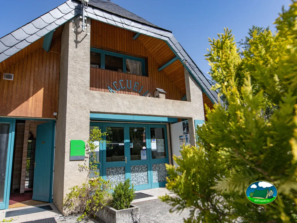 Recepción del camping del Camping Municipal d'Arreau, ARREAU (Altos Pirineos)