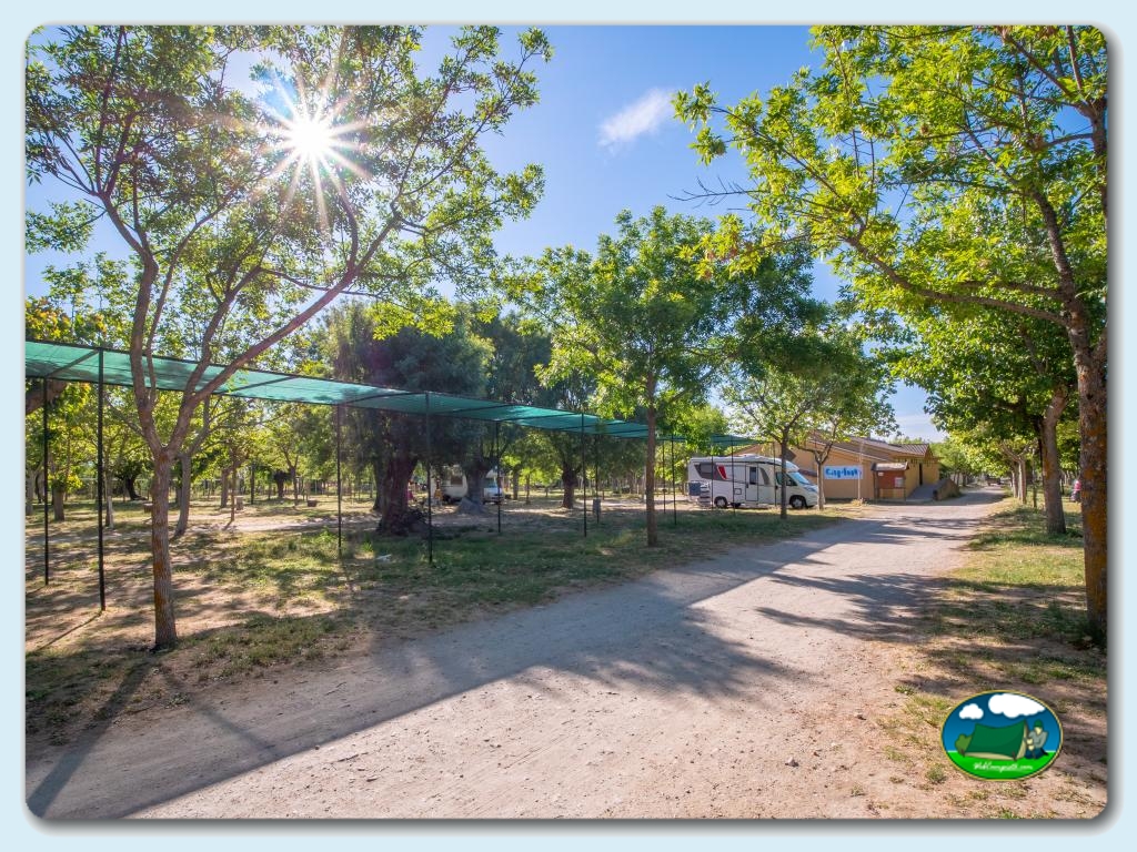 Camping Capfun El Escorial foto de Parcela