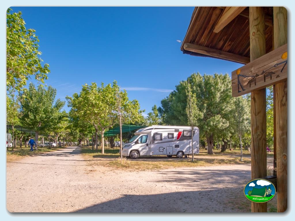 Camping Capfun El Escorial foto de Parcela