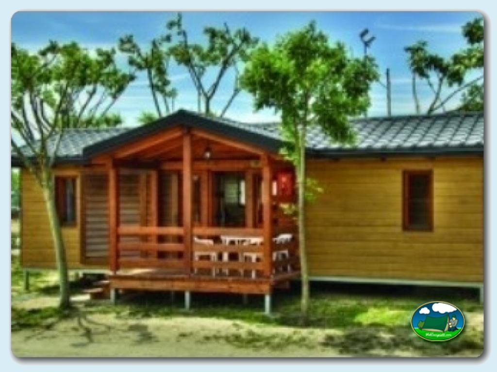 Camping Capfun El Escorial foto de Bungalow Duplo Clim