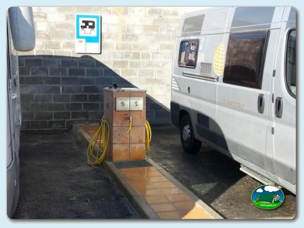 Camping Capfun El Escorial foto de Estaci&oacute;n para Autocaravanas