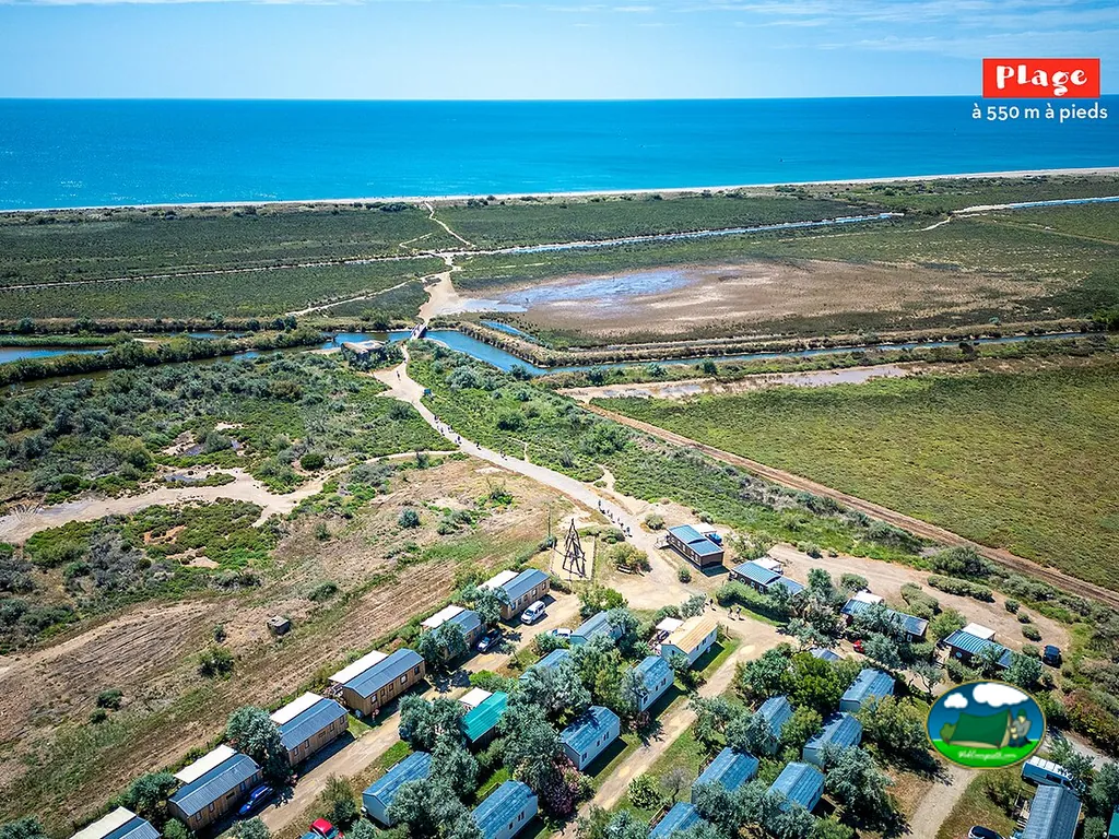 Bungalows junto al mar
