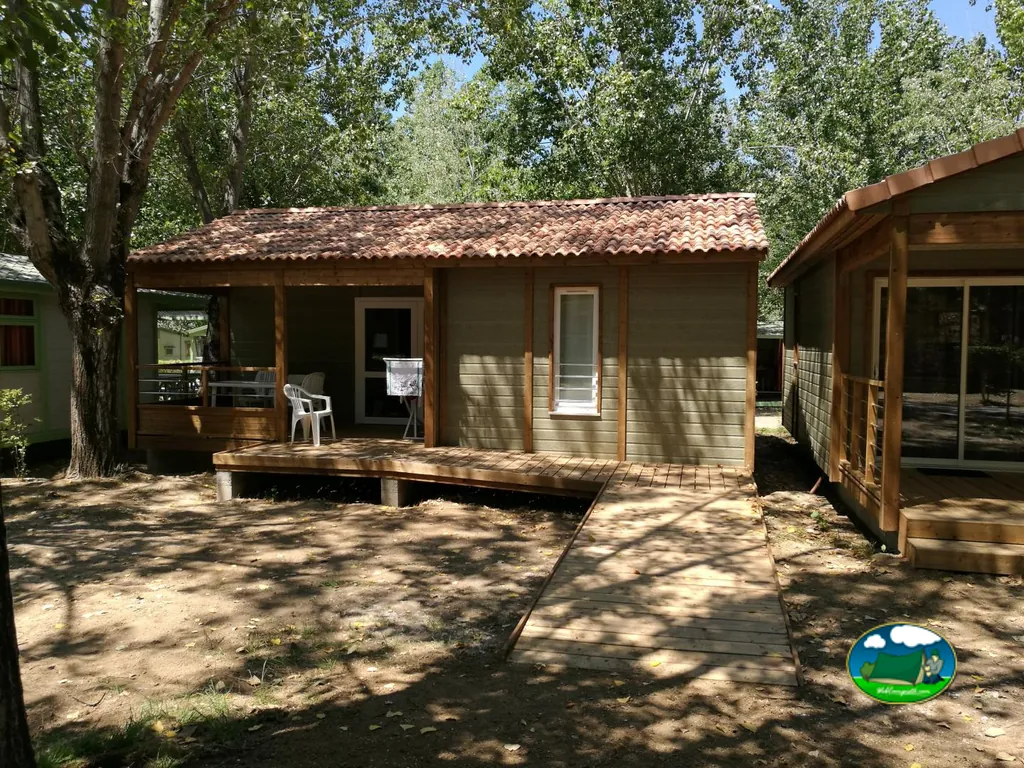 Bungalows entre árboles