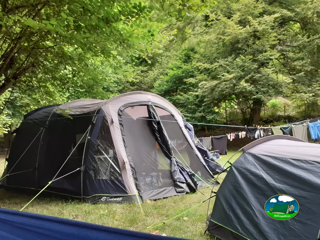 tiendas de acampada