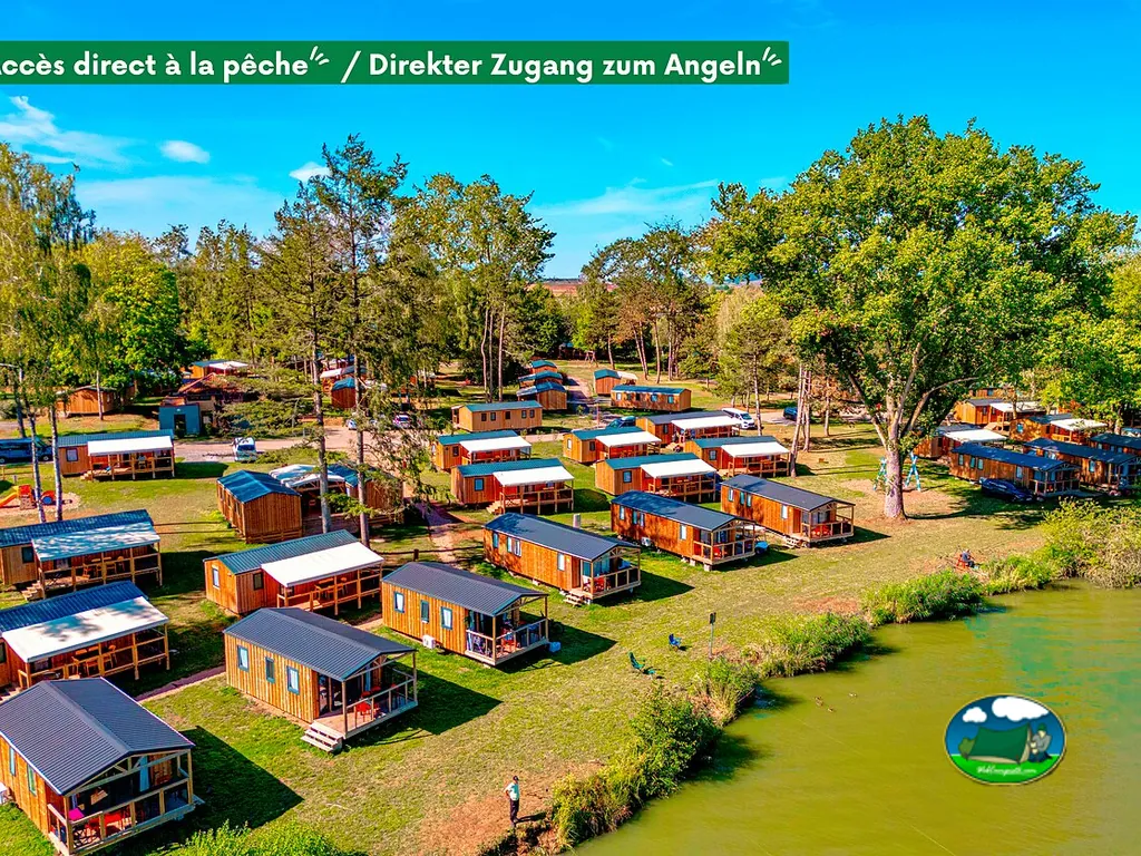 Cabañas junto lago