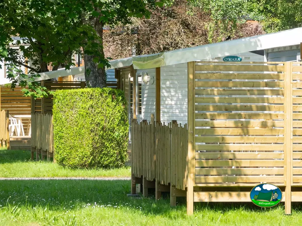 Mobil-home con terraza