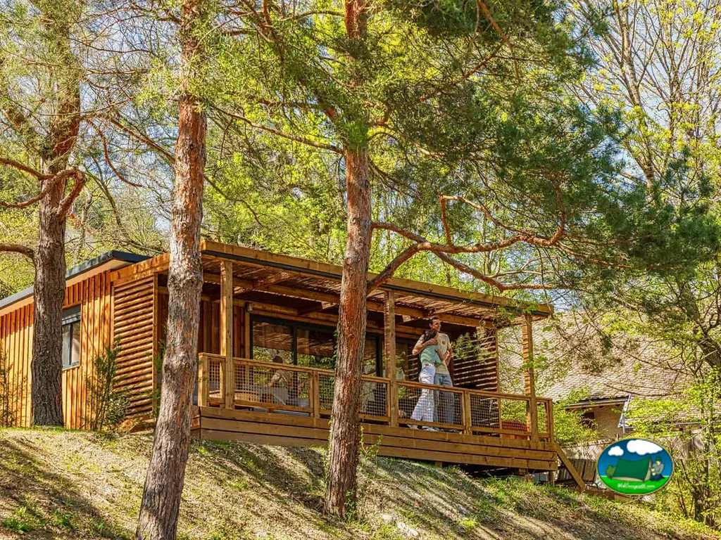Cabaña entre pinos