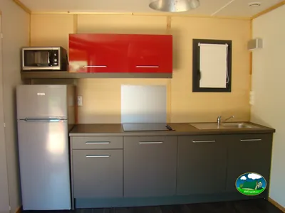 cocina de casa móvil