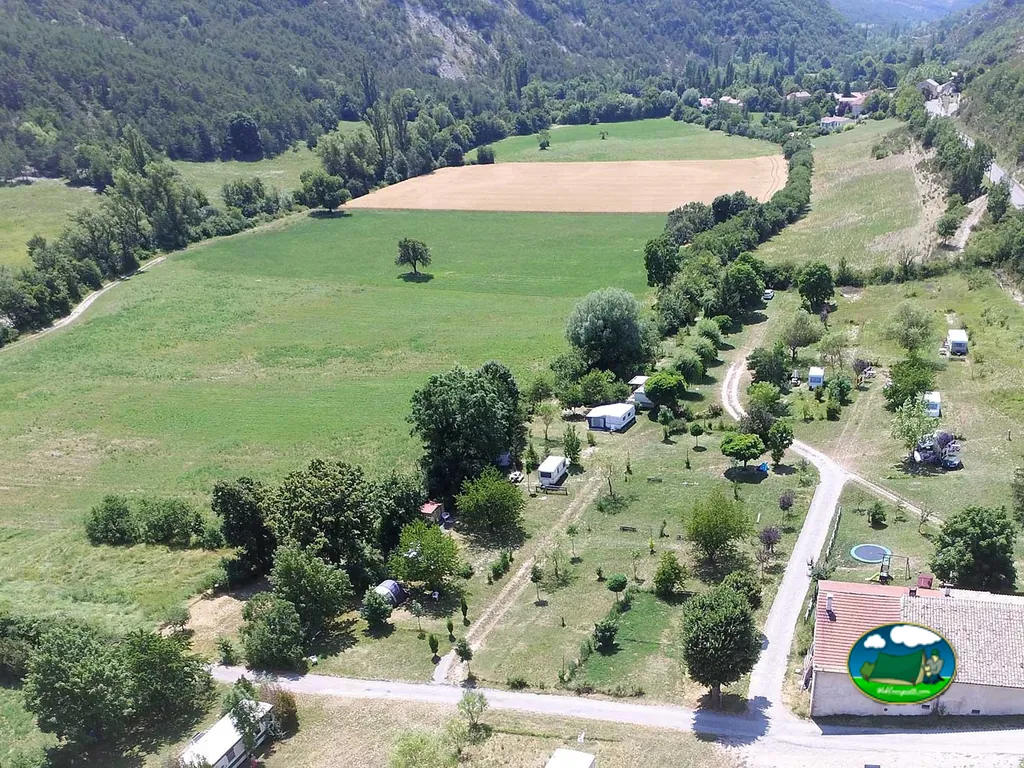 parcelas rurales desde arriba