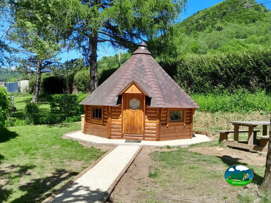 cabaña redonda