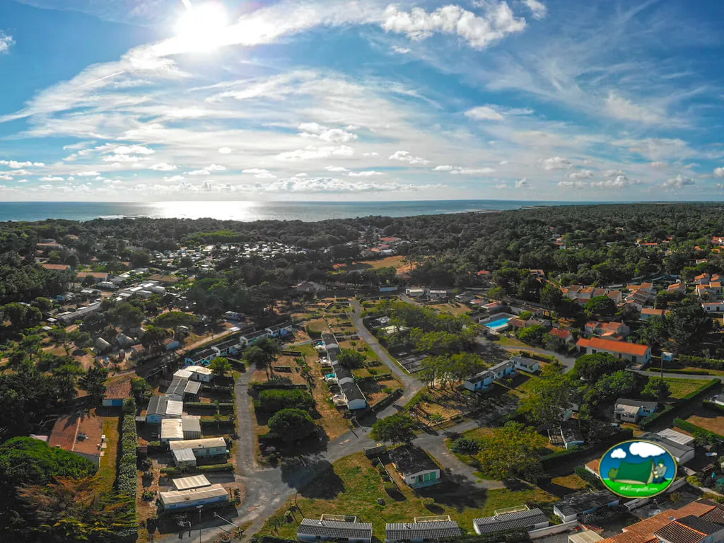 casas móviles junto a la costa