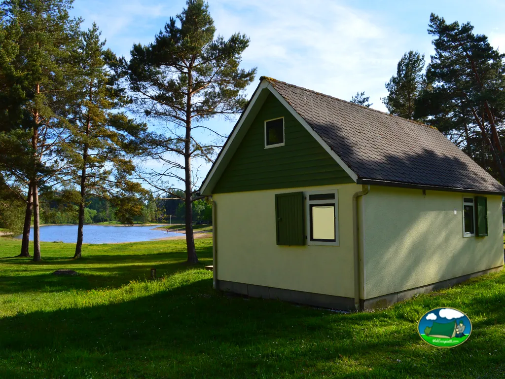 Cabaña junto al lago