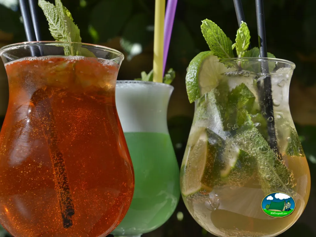 bebidas de colores