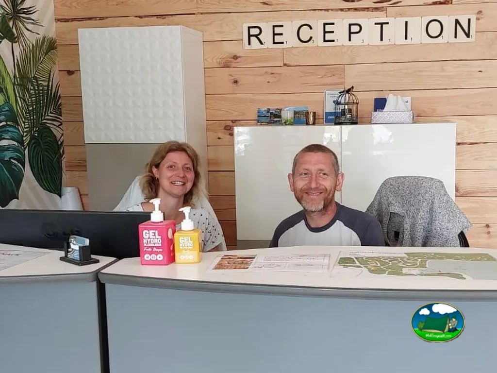 Recepción del recinto