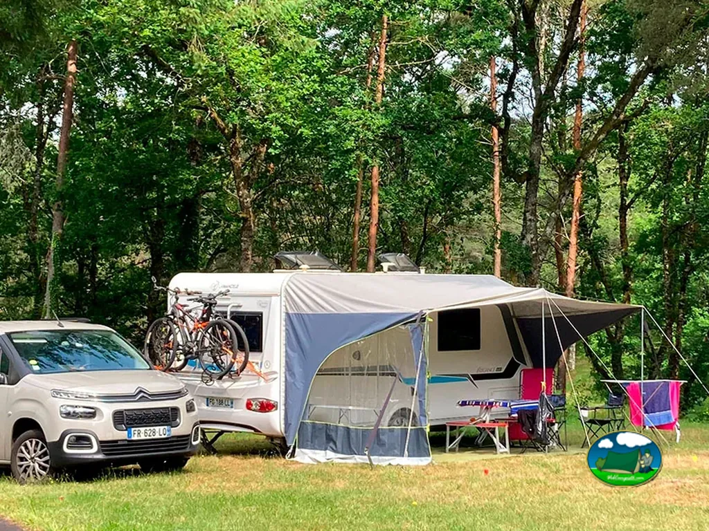 autocaravana con avance